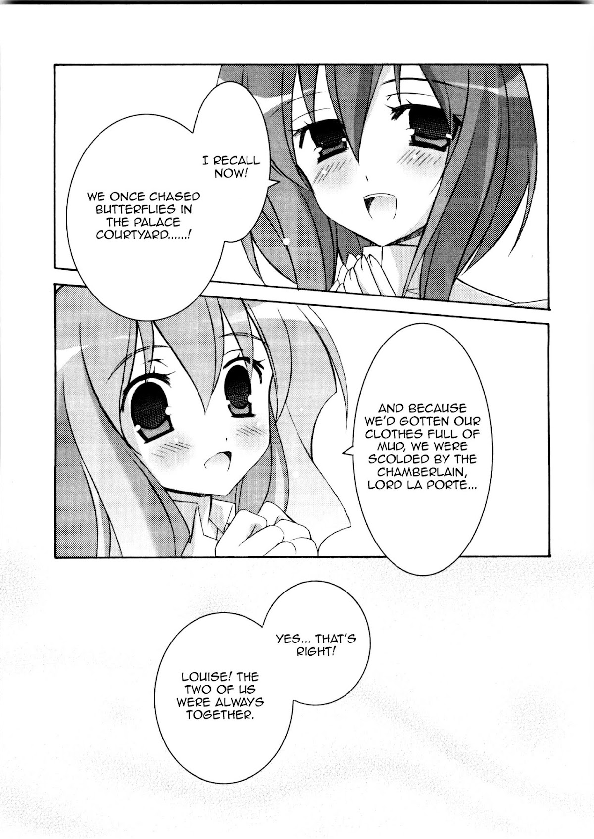 Zero no Tsukaima Chapter 13 page 7 - Chapter 13: A Childhood Friend's Request