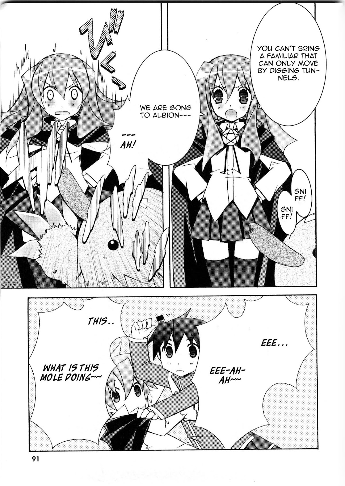 Zero no Tsukaima Chapter 14 page 21 - Chapter 14: The Wind Blowing Towards Albion
