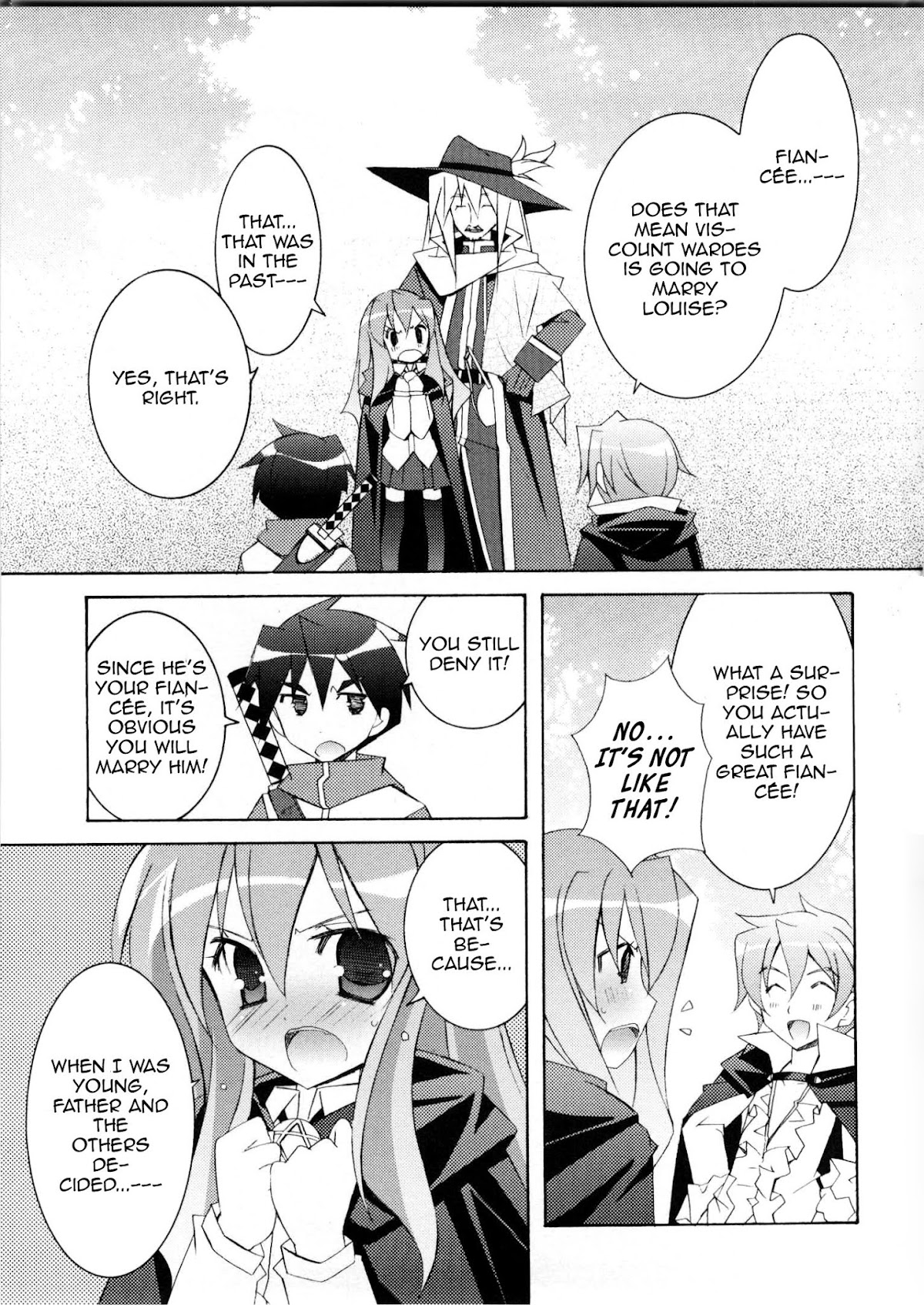 Zero no Tsukaima Chapter 15 page 1 - Chapter 15: Wardes the Fiancee