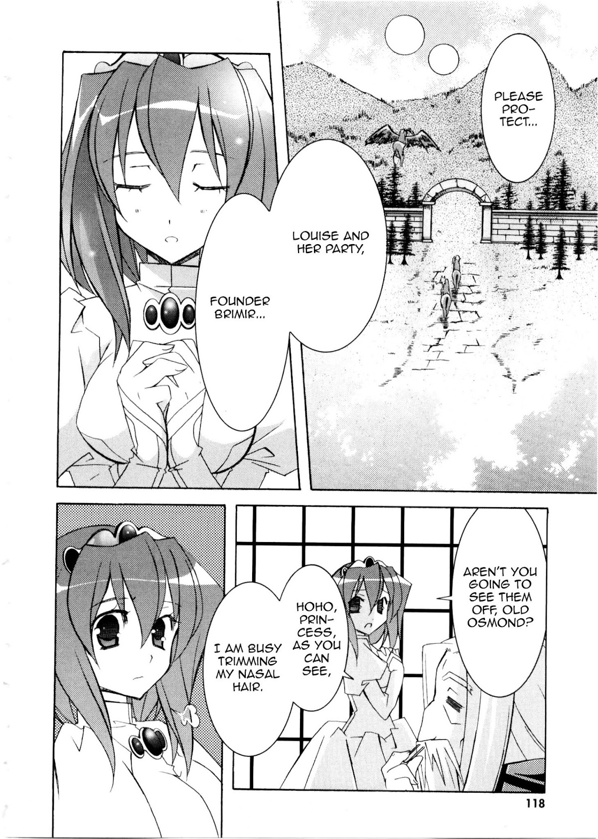 Zero no Tsukaima Chapter 15 page 14 - Chapter 15: Wardes the Fiancee