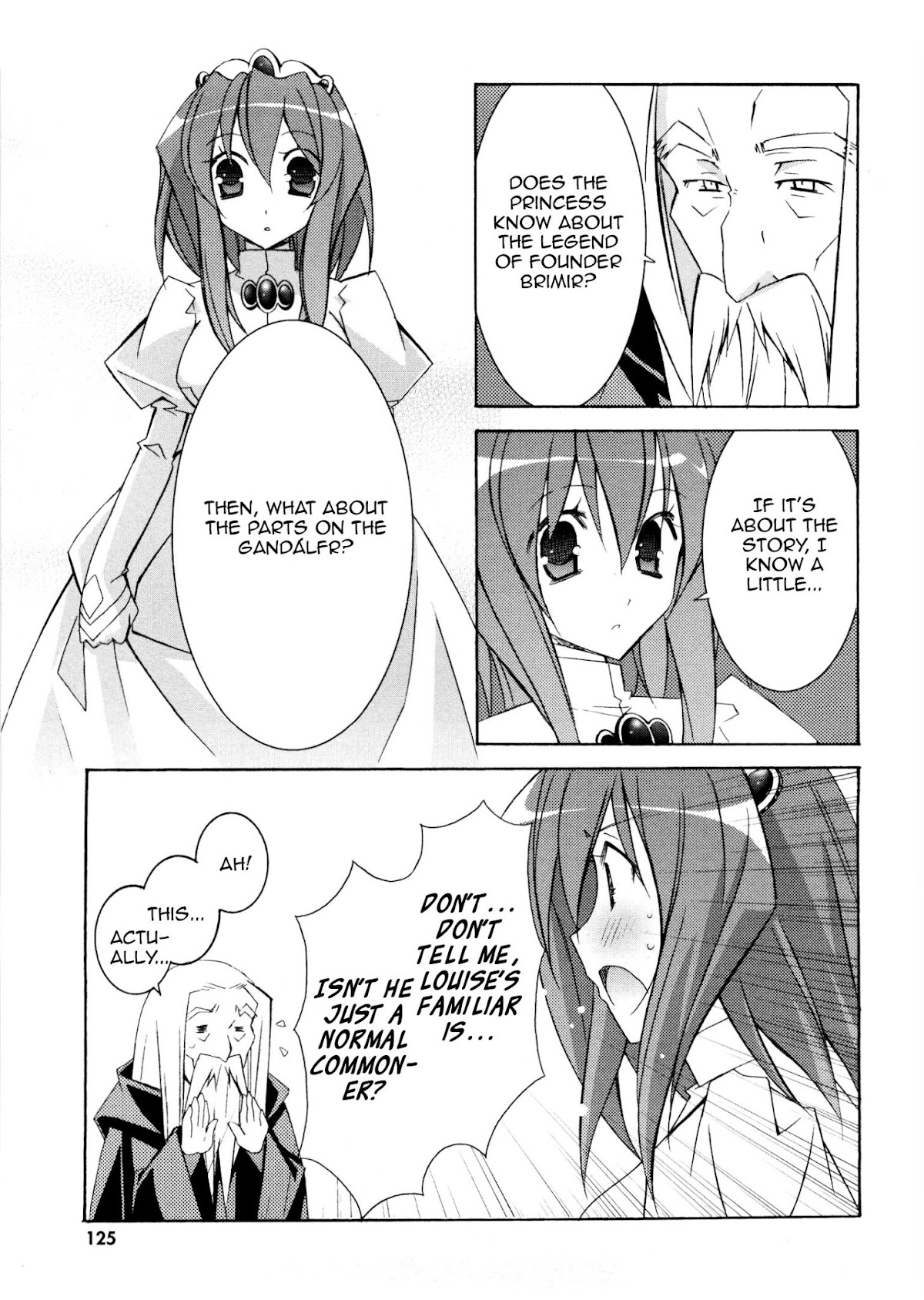 Zero no Tsukaima Chapter 15 page 21 - Chapter 15: Wardes the Fiancee