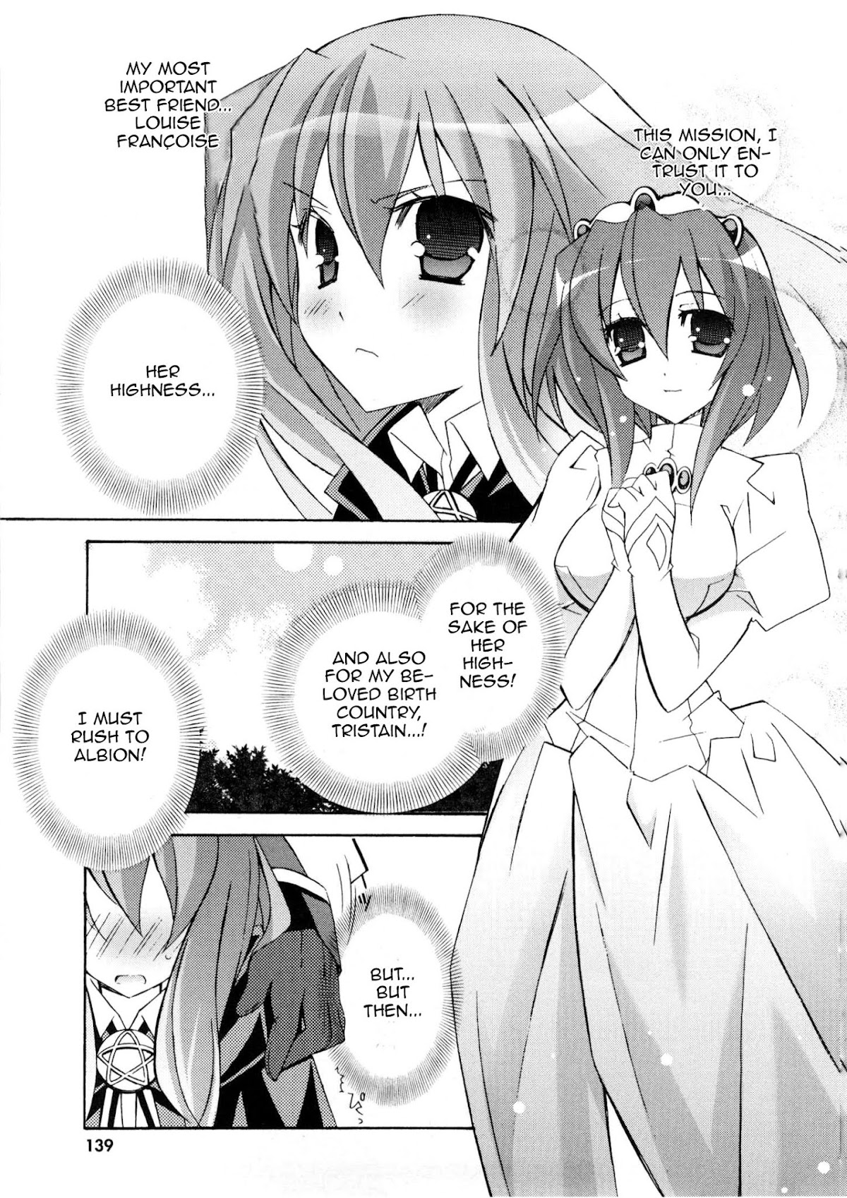 Zero no Tsukaima Chapter 16 page 1 - Chapter 16: Port City La Rochelle
