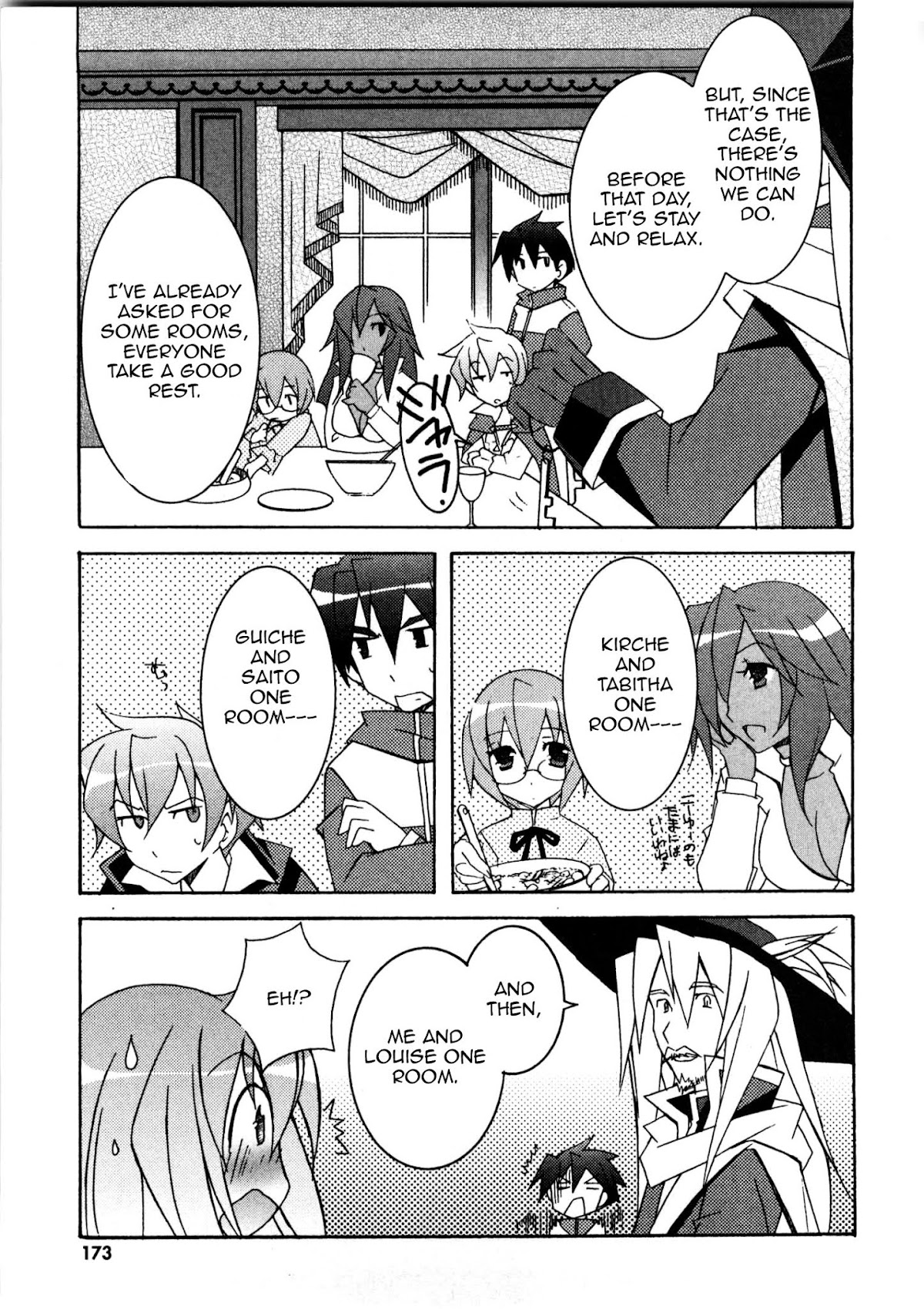 Zero no Tsukaima Chapter 16 page 35 - Chapter 16: Port City La Rochelle