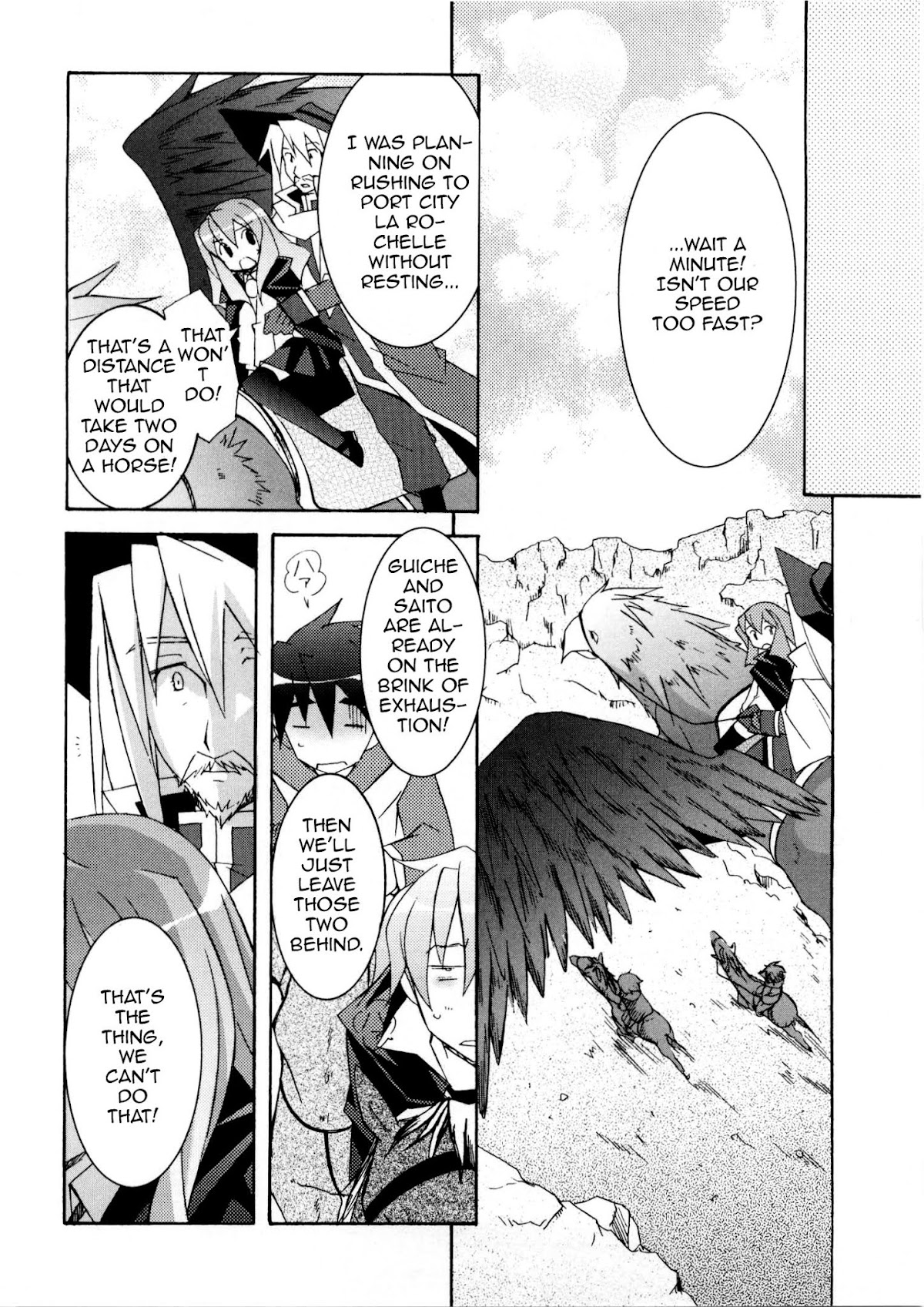 Zero no Tsukaima Chapter 16 page 4 - Chapter 16: Port City La Rochelle