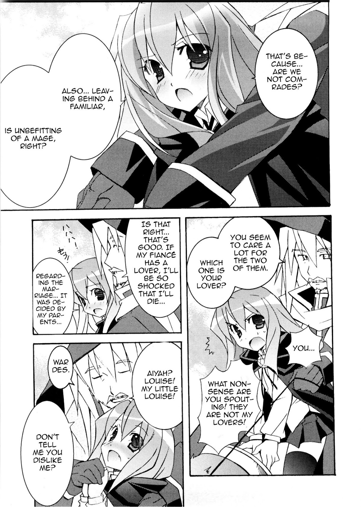 Zero no Tsukaima Chapter 16 page 5 - Chapter 16: Port City La Rochelle