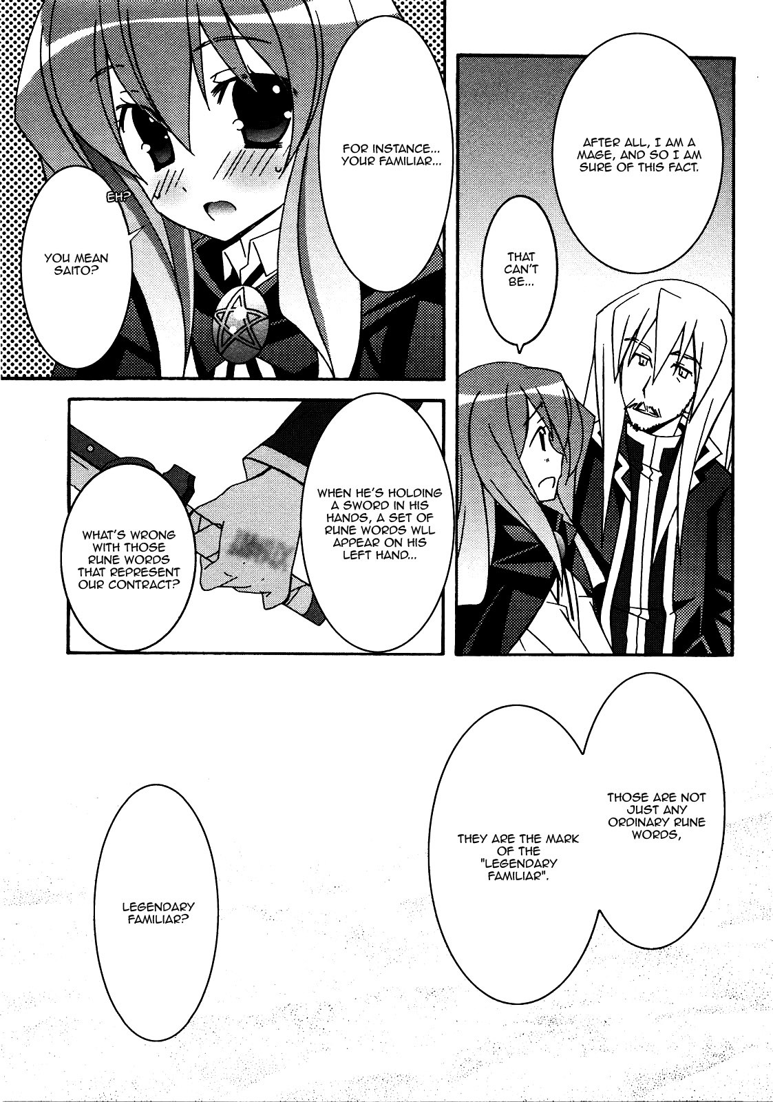 Zero no Tsukaima Chapter 17 page 11 - Chapter 17: The Rest Day Before Leaving