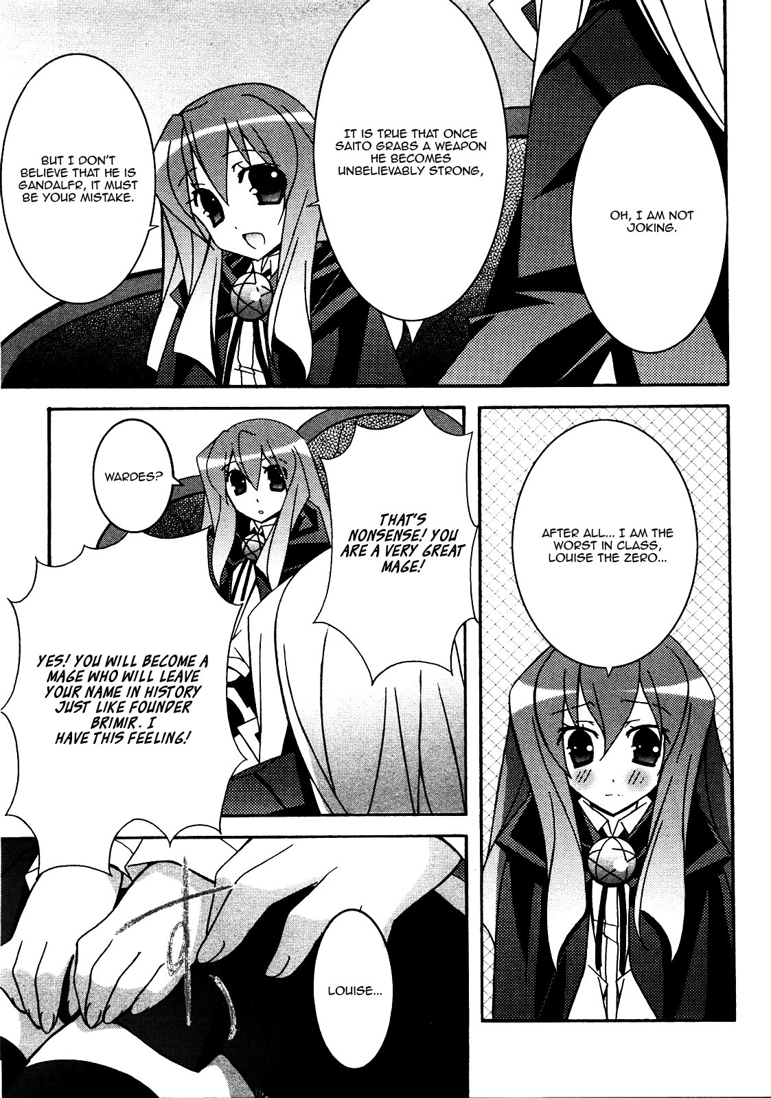 Zero no Tsukaima Chapter 17 page 13 - Chapter 17: The Rest Day Before Leaving