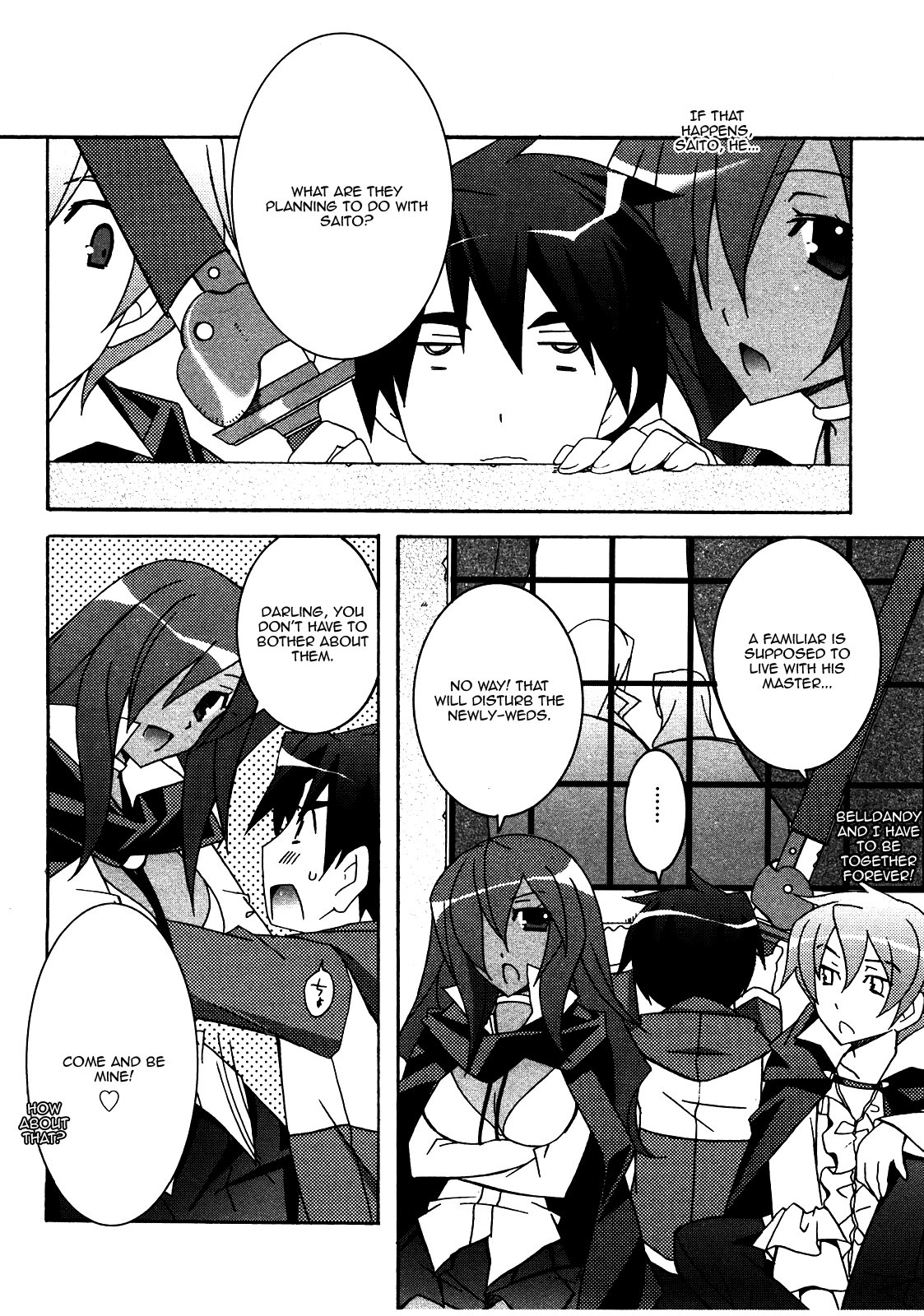 Zero no Tsukaima Chapter 17 page 16 - Chapter 17: The Rest Day Before Leaving