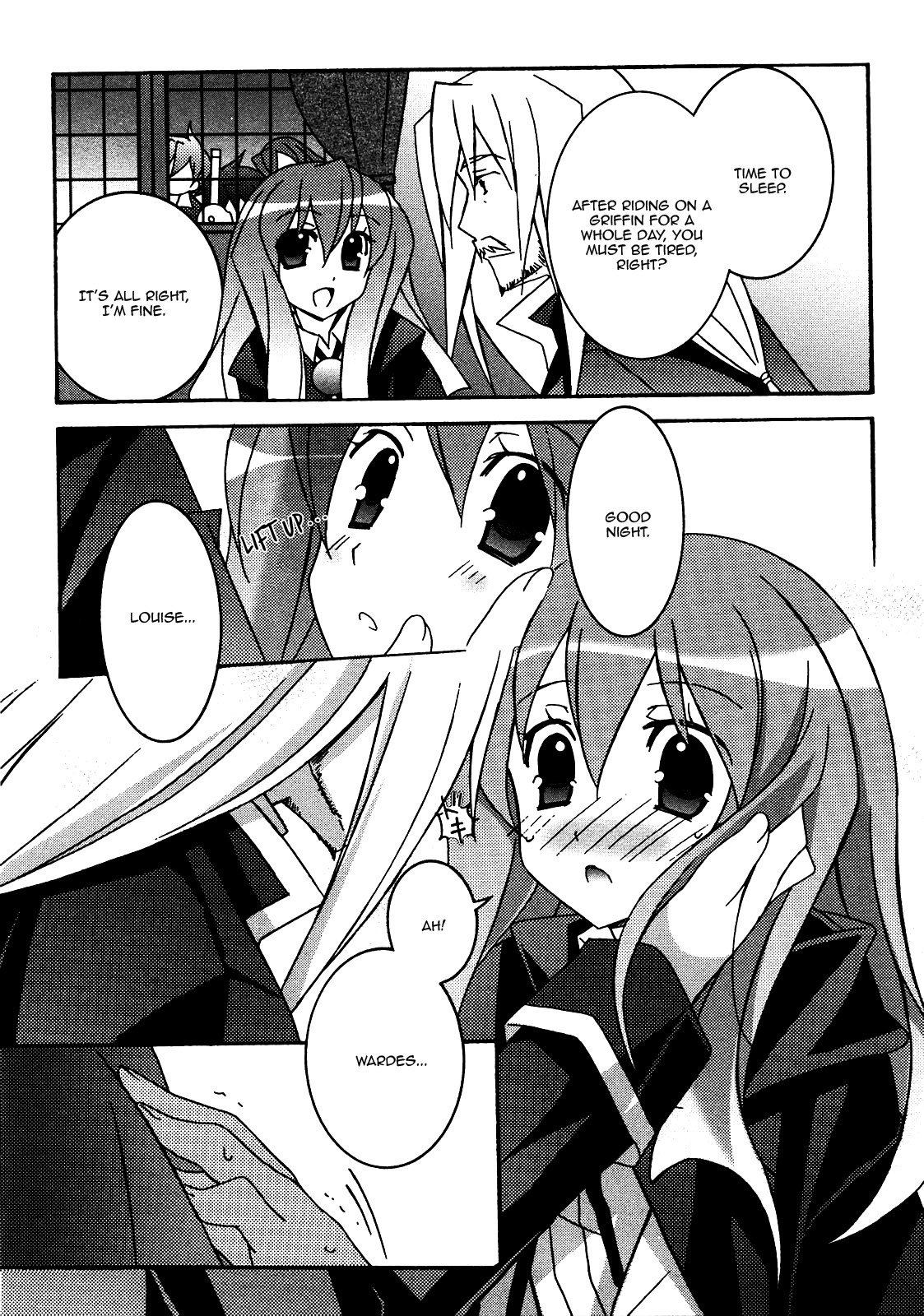 Zero no Tsukaima Chapter 17 page 21 - Chapter 17: The Rest Day Before Leaving