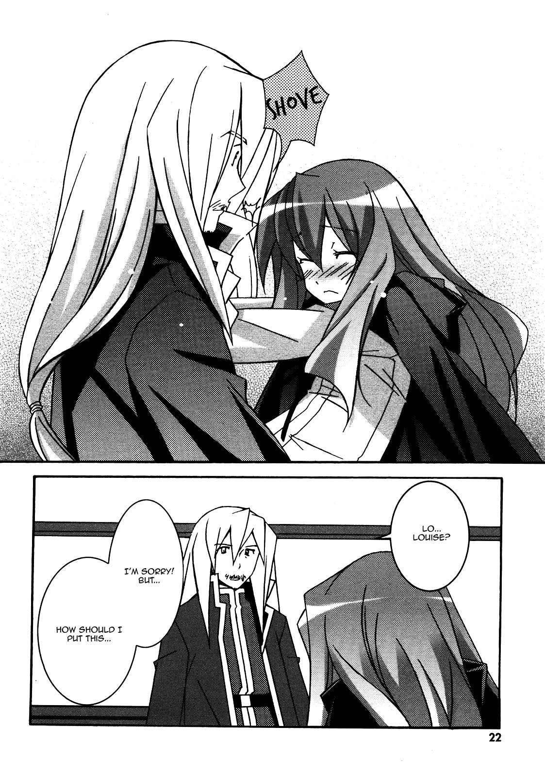 Zero no Tsukaima Chapter 17 page 22 - Chapter 17: The Rest Day Before Leaving