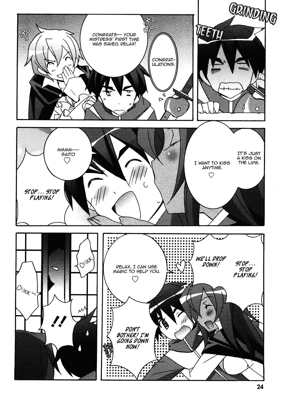 Zero no Tsukaima Chapter 17 page 24 - Chapter 17: The Rest Day Before Leaving
