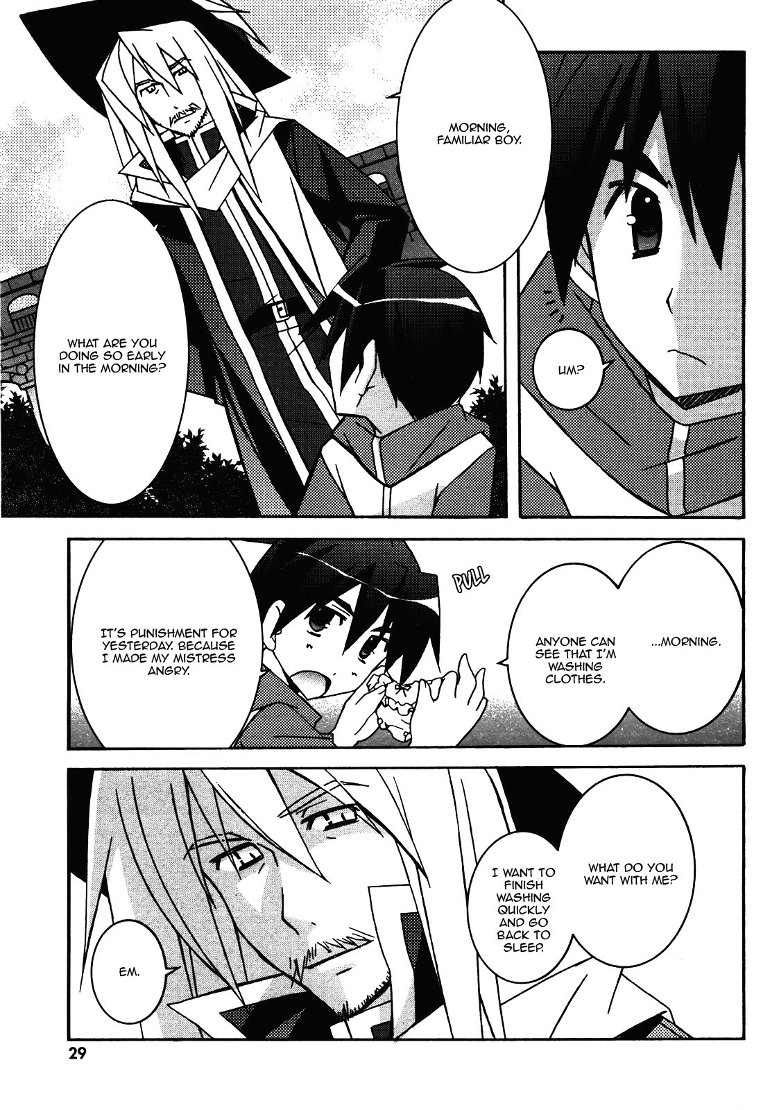 Zero no Tsukaima Chapter 17 page 29 - Chapter 17: The Rest Day Before Leaving