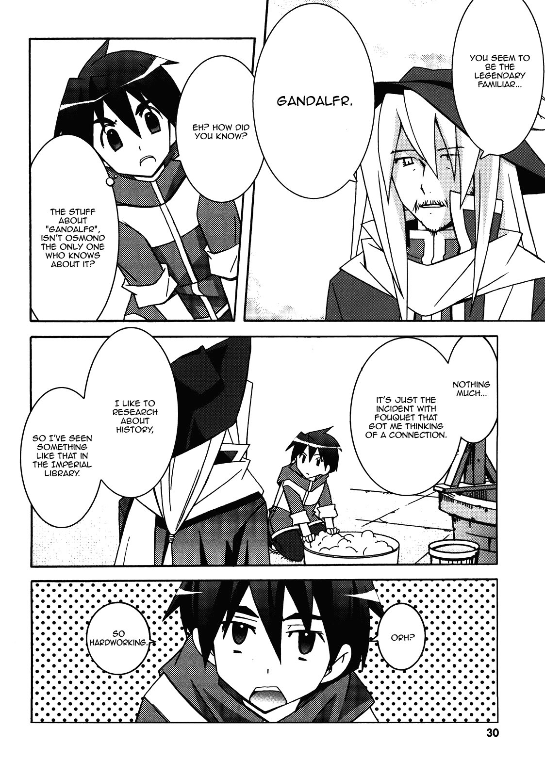 Zero no Tsukaima Chapter 17 page 30 - Chapter 17: The Rest Day Before Leaving