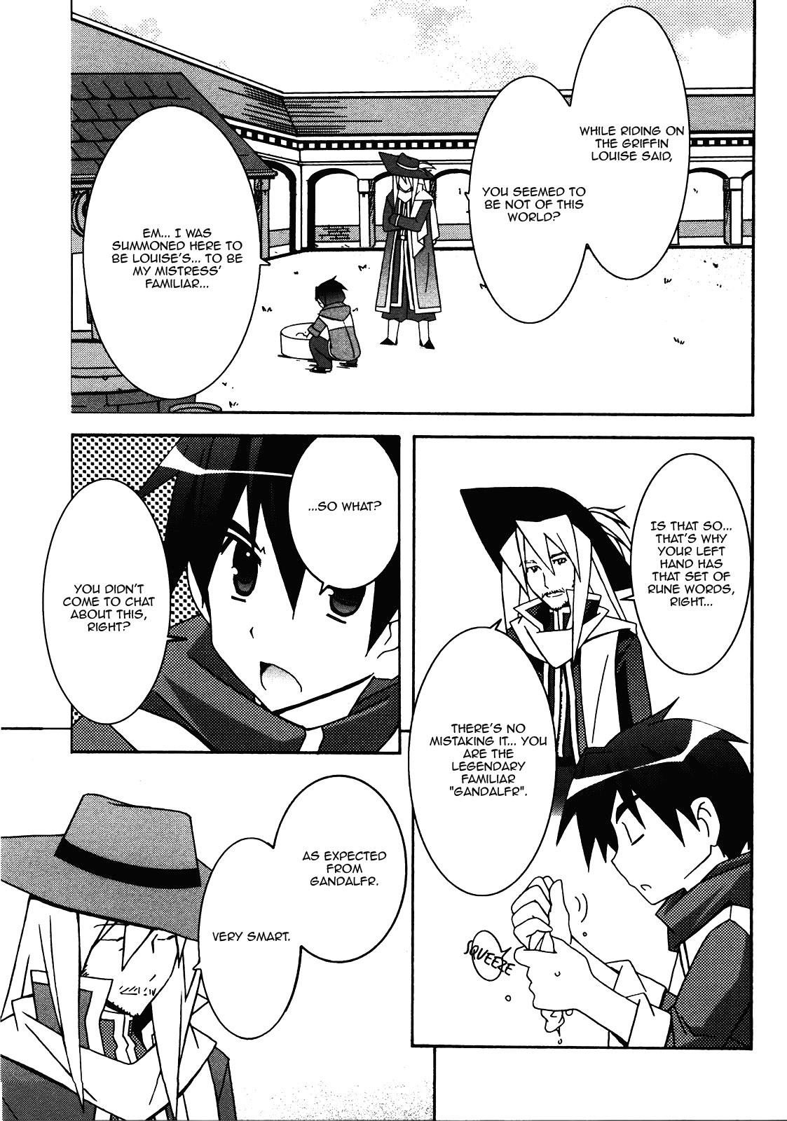 Zero no Tsukaima Chapter 17 page 31 - Chapter 17: The Rest Day Before Leaving