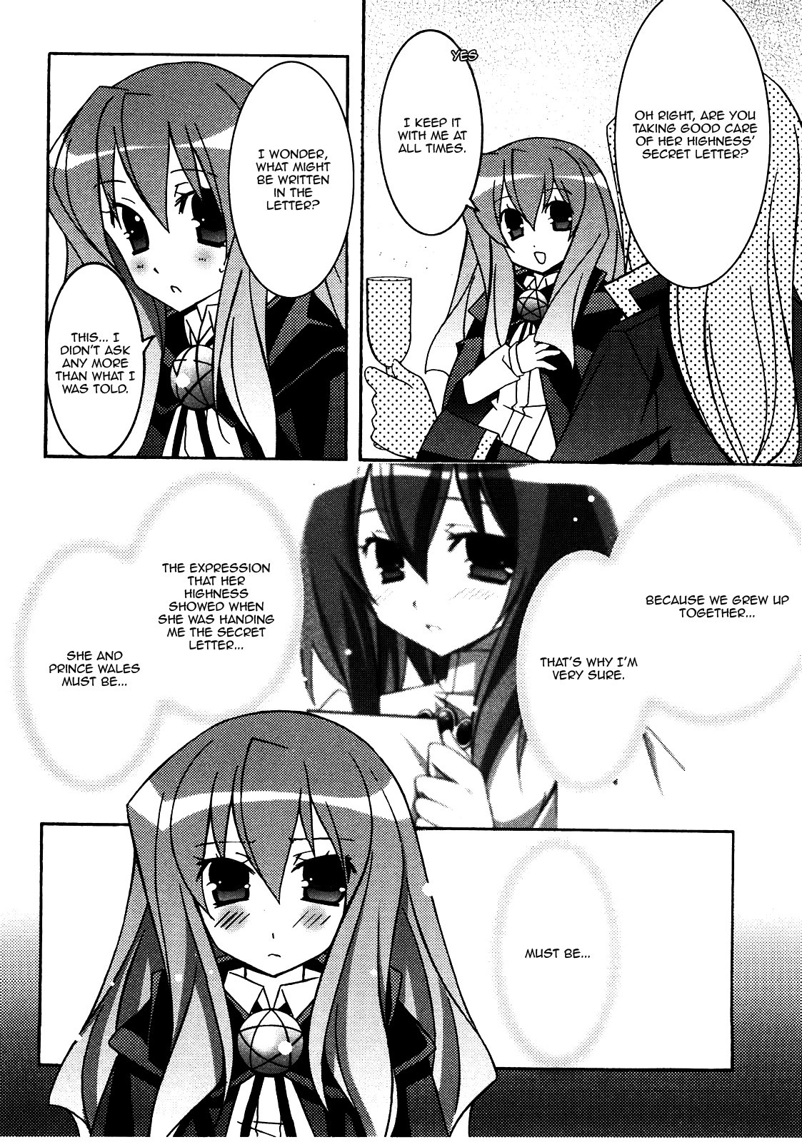 Zero no Tsukaima Chapter 17 page 8 - Chapter 17: The Rest Day Before Leaving