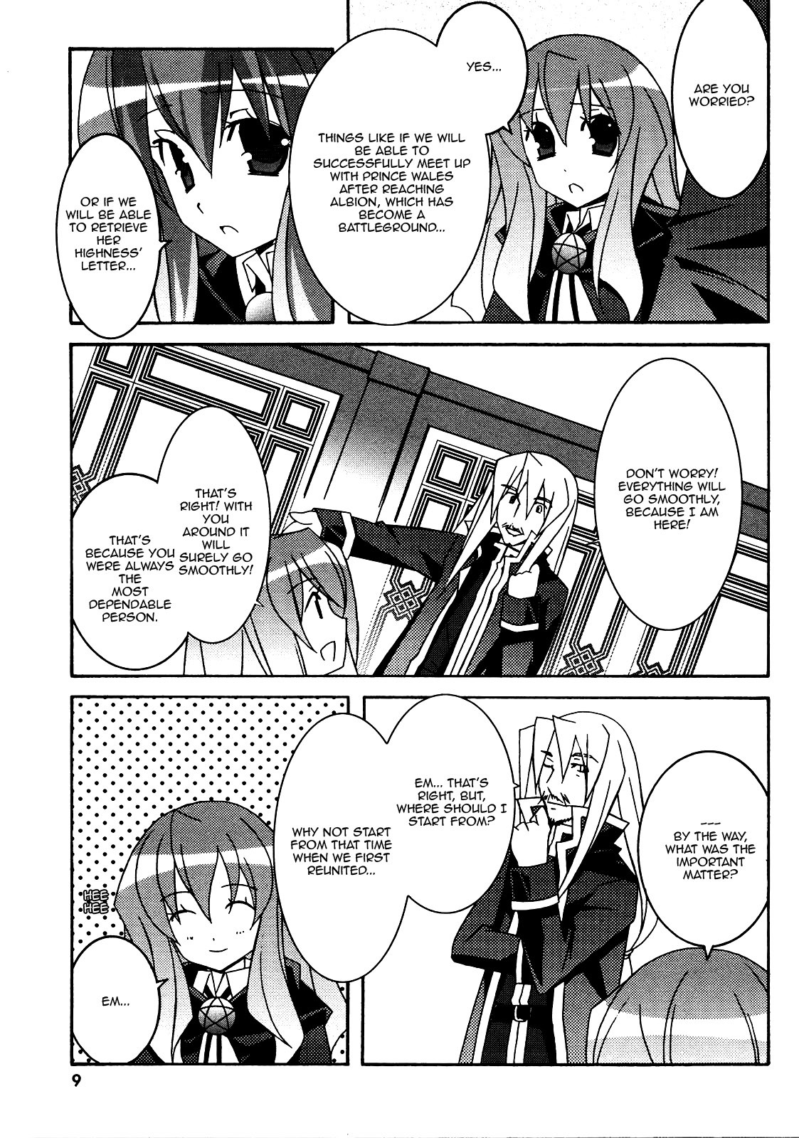 Zero no Tsukaima Chapter 17 page 9 - Chapter 17: The Rest Day Before Leaving