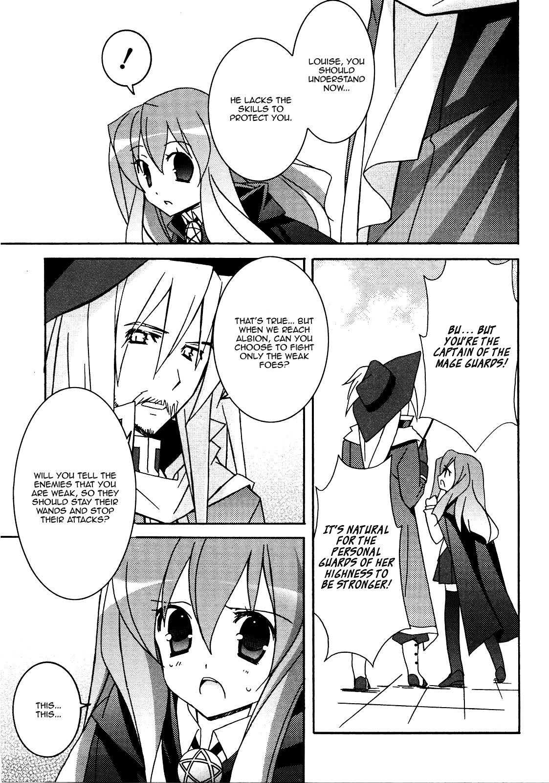 Zero no Tsukaima Chapter 18 page 21 - Chapter 18: Duel