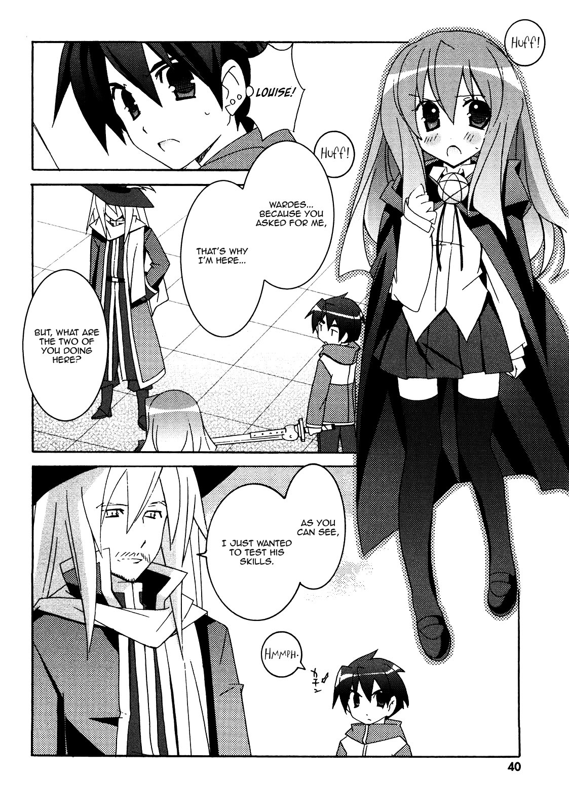Zero no Tsukaima Chapter 18 page 4 - Chapter 18: Duel