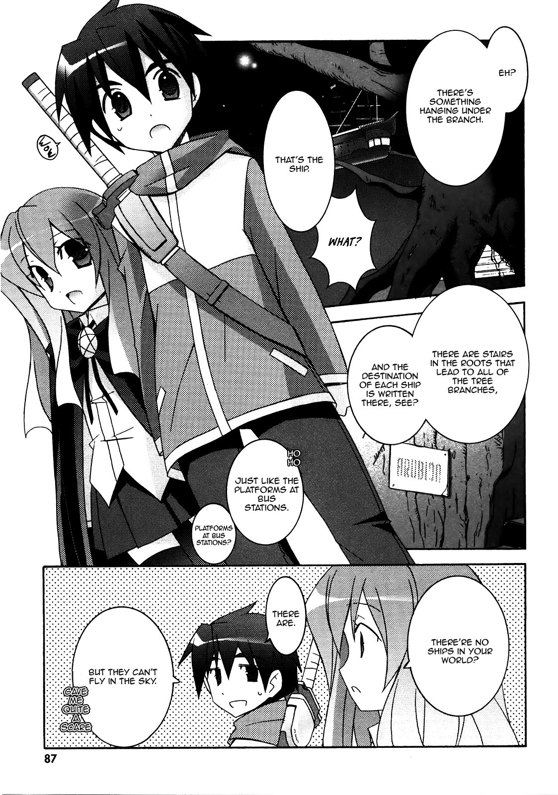 Zero no Tsukaima Chapter 19 page 17 - Chapter 19: Fouquet Reappears