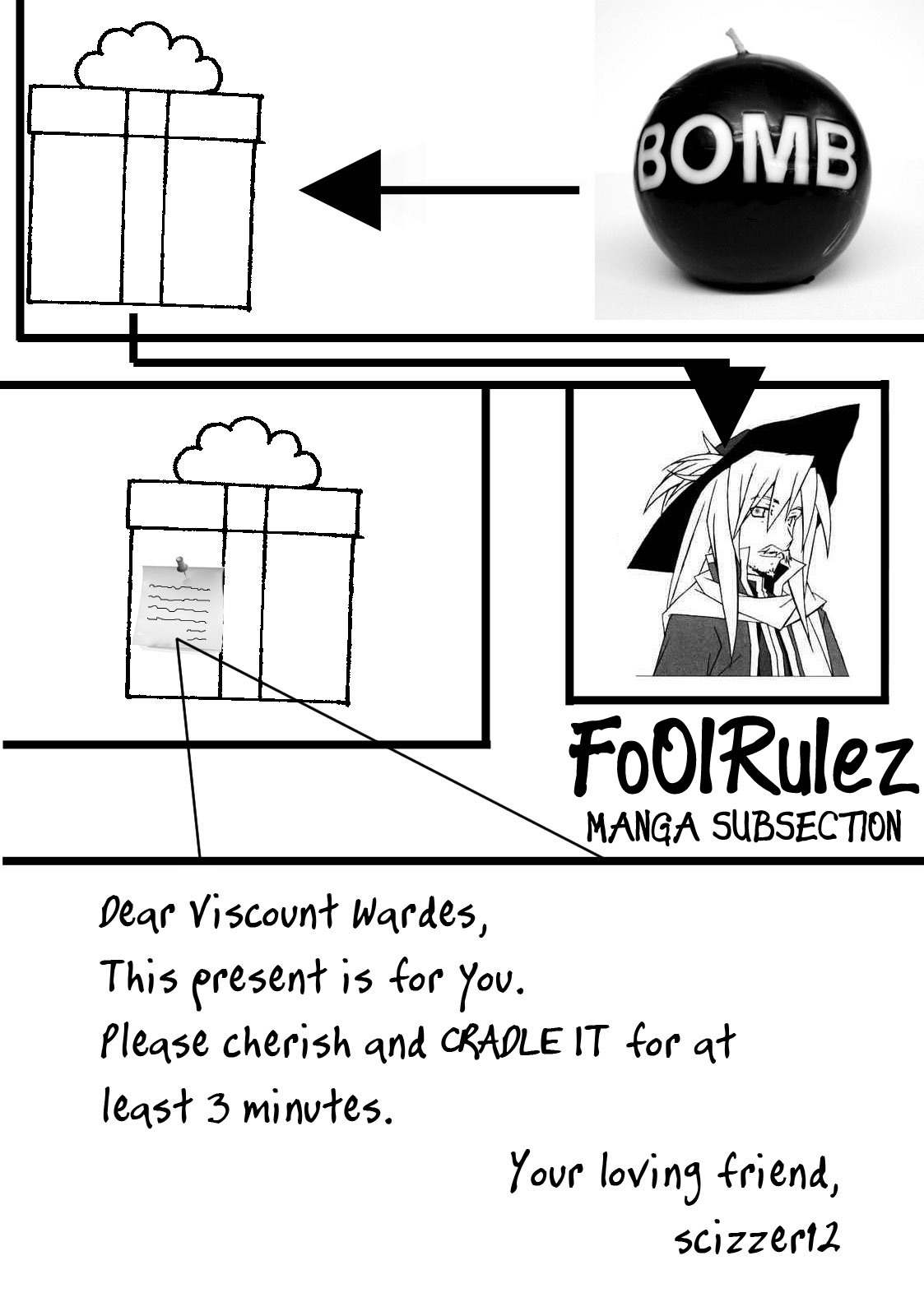 Zero no Tsukaima Chapter 19 page 37 - Chapter 19: Fouquet Reappears