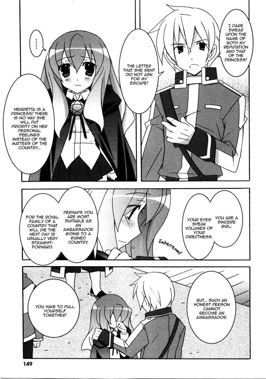 Zero no Tsukaima Chapter 21 page 11 - Chapter 21: The Eve Before the Final Battle in Newcastle