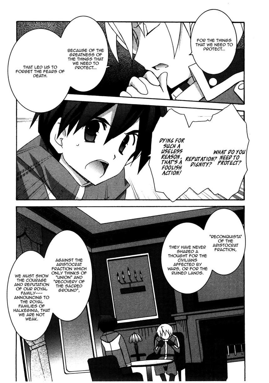 Zero no Tsukaima Chapter 21 page 18 - Chapter 21: The Eve Before the Final Battle in Newcastle