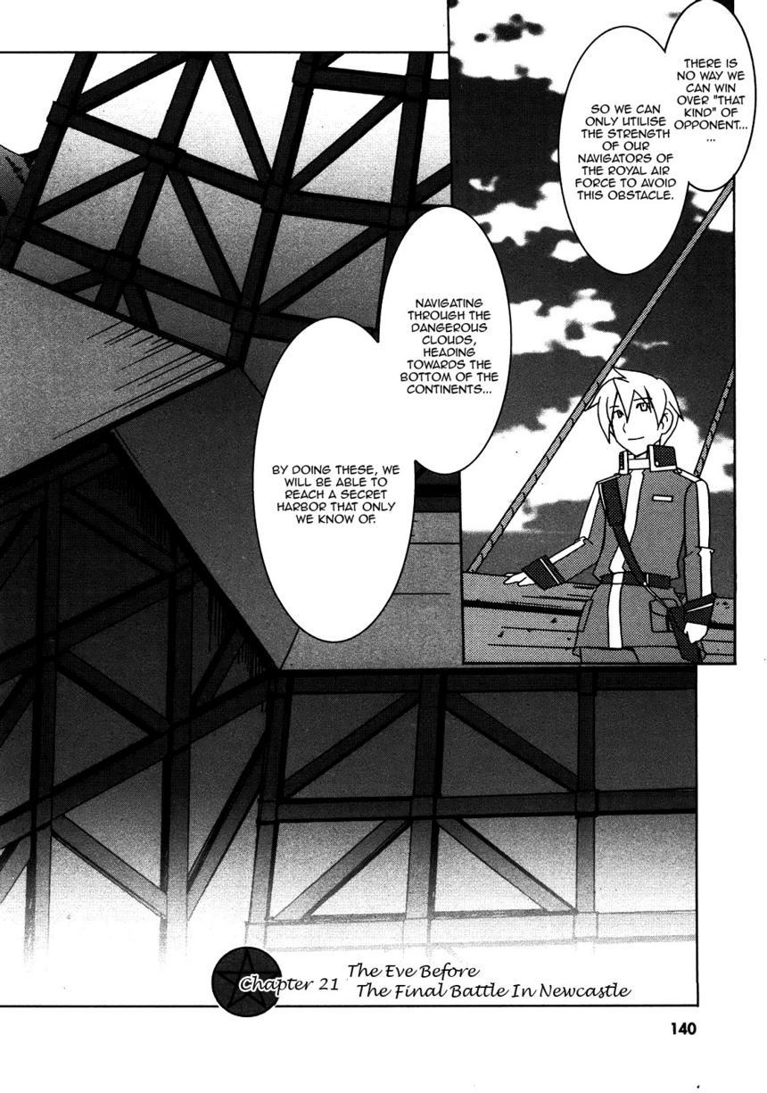Zero no Tsukaima Chapter 21 page 2 - Chapter 21: The Eve Before the Final Battle in Newcastle