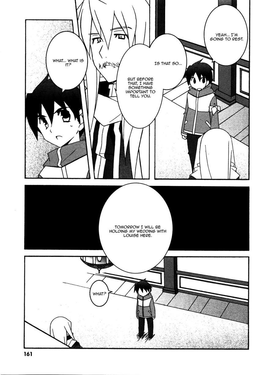 Zero no Tsukaima Chapter 21 page 23 - Chapter 21: The Eve Before the Final Battle in Newcastle