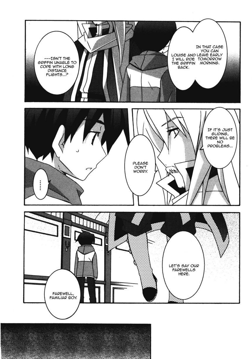 Zero no Tsukaima Chapter 21 page 25 - Chapter 21: The Eve Before the Final Battle in Newcastle