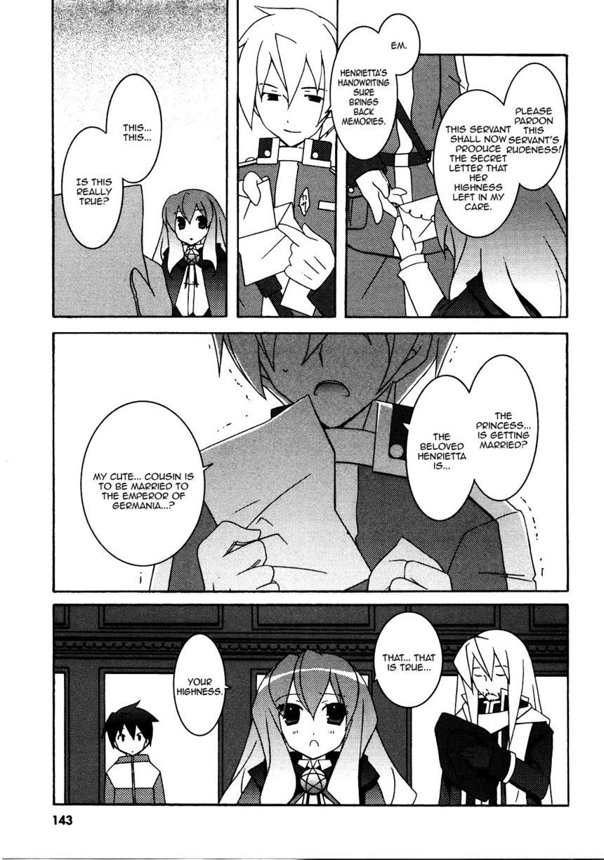 Zero no Tsukaima Chapter 21 page 5 - Chapter 21: The Eve Before the Final Battle in Newcastle