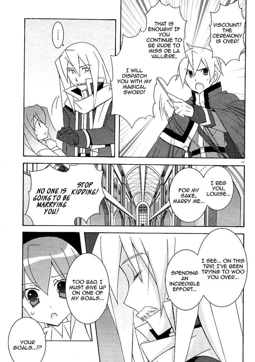 Zero no Tsukaima Chapter 22 page 17 - Chapter 22: Decisive Battle