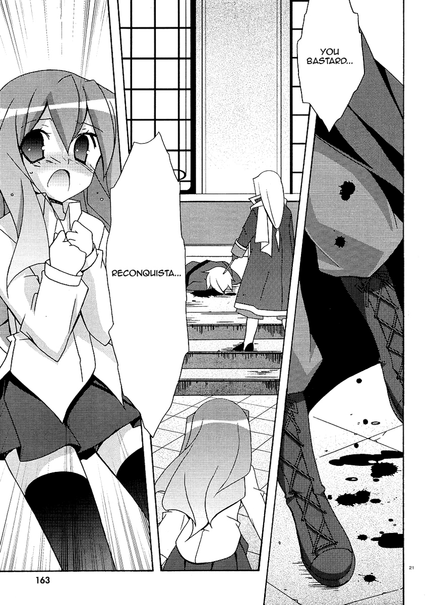 Zero no Tsukaima Chapter 22 page 21 - Chapter 22: Decisive Battle