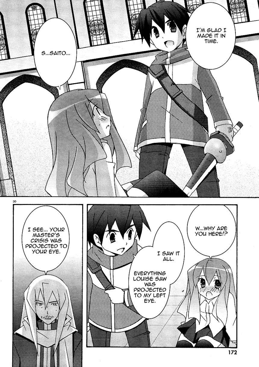 Zero no Tsukaima Chapter 22 page 30 - Chapter 22: Decisive Battle