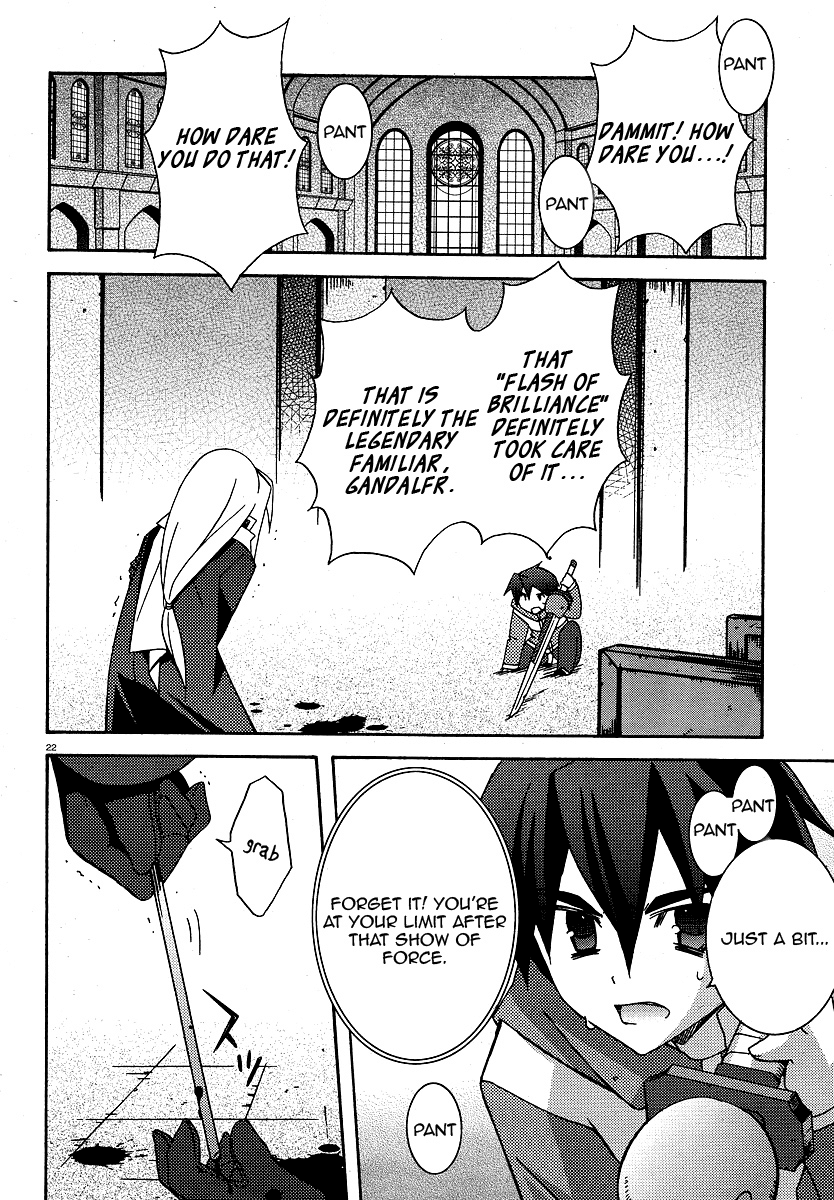Zero no Tsukaima Chapter 23 page 22 - Chapter 23: Decisive Battle 2