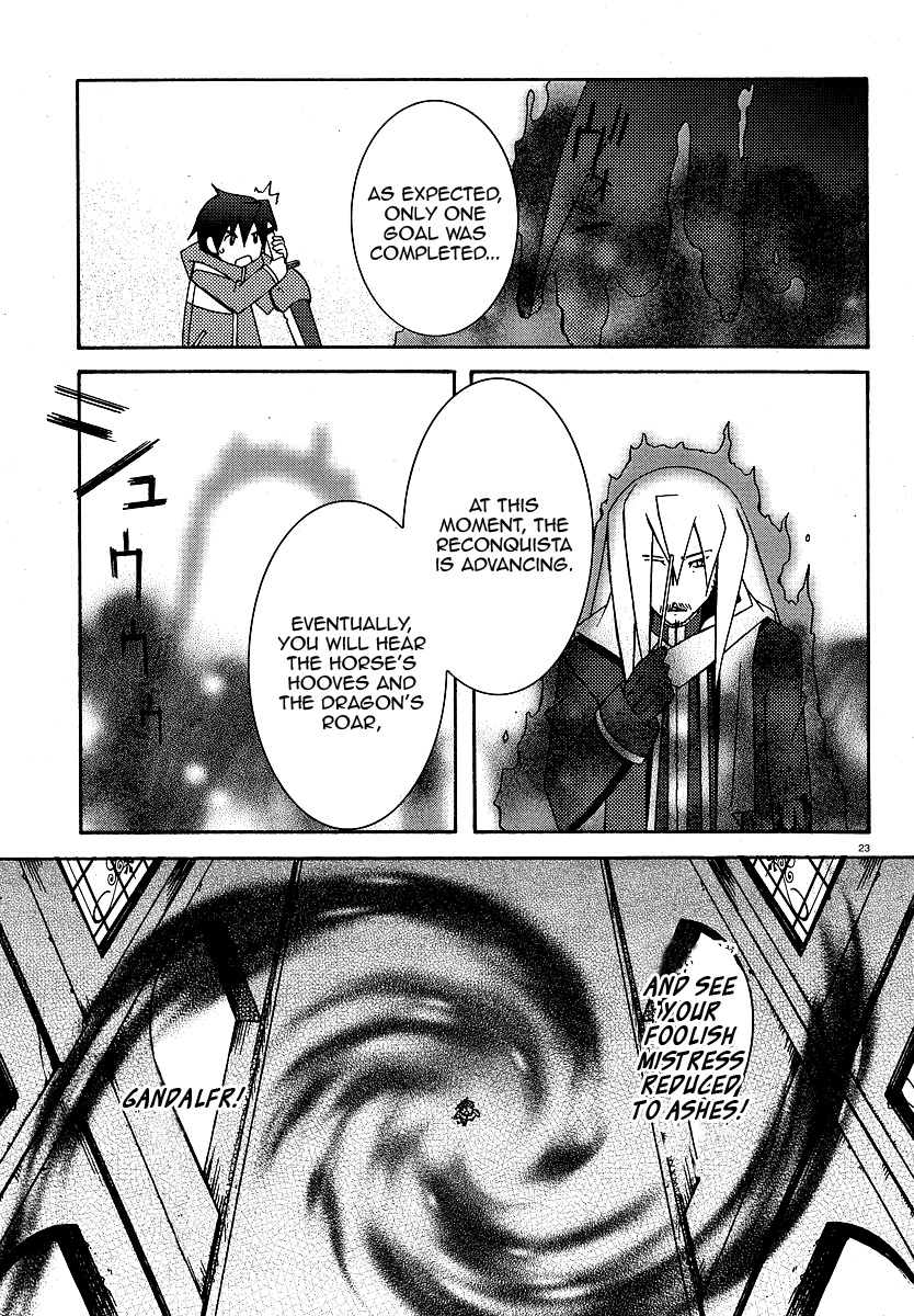 Zero no Tsukaima Chapter 23 page 23 - Chapter 23: Decisive Battle 2