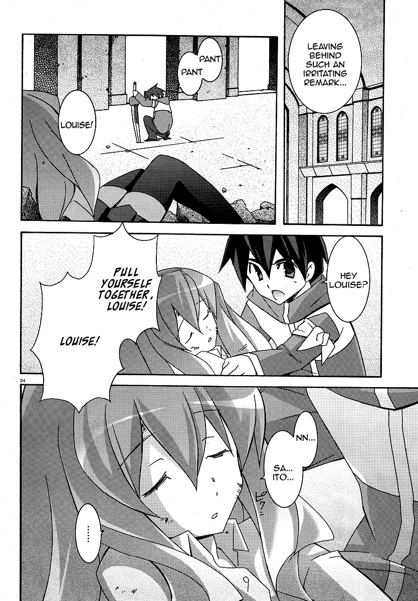 Zero no Tsukaima Chapter 23 page 24 - Chapter 23: Decisive Battle 2