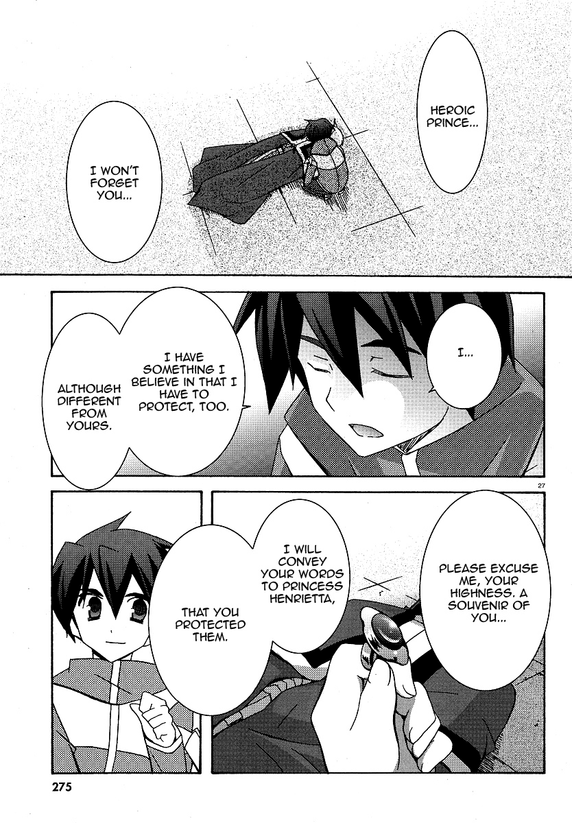 Zero no Tsukaima Chapter 23 page 27 - Chapter 23: Decisive Battle 2