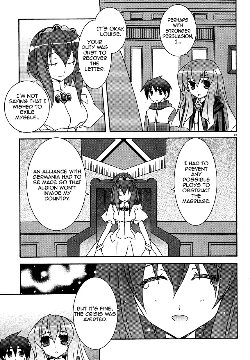 Zero no Tsukaima Chapter 24 page 13 - Chapter 24: Successor of Zero