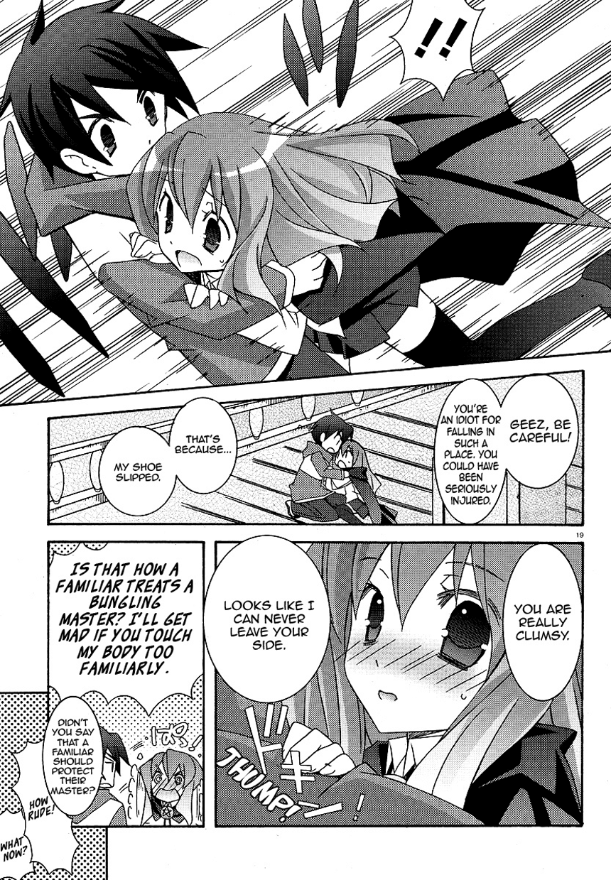 Zero no Tsukaima Chapter 24 page 19 - Chapter 24: Successor of Zero