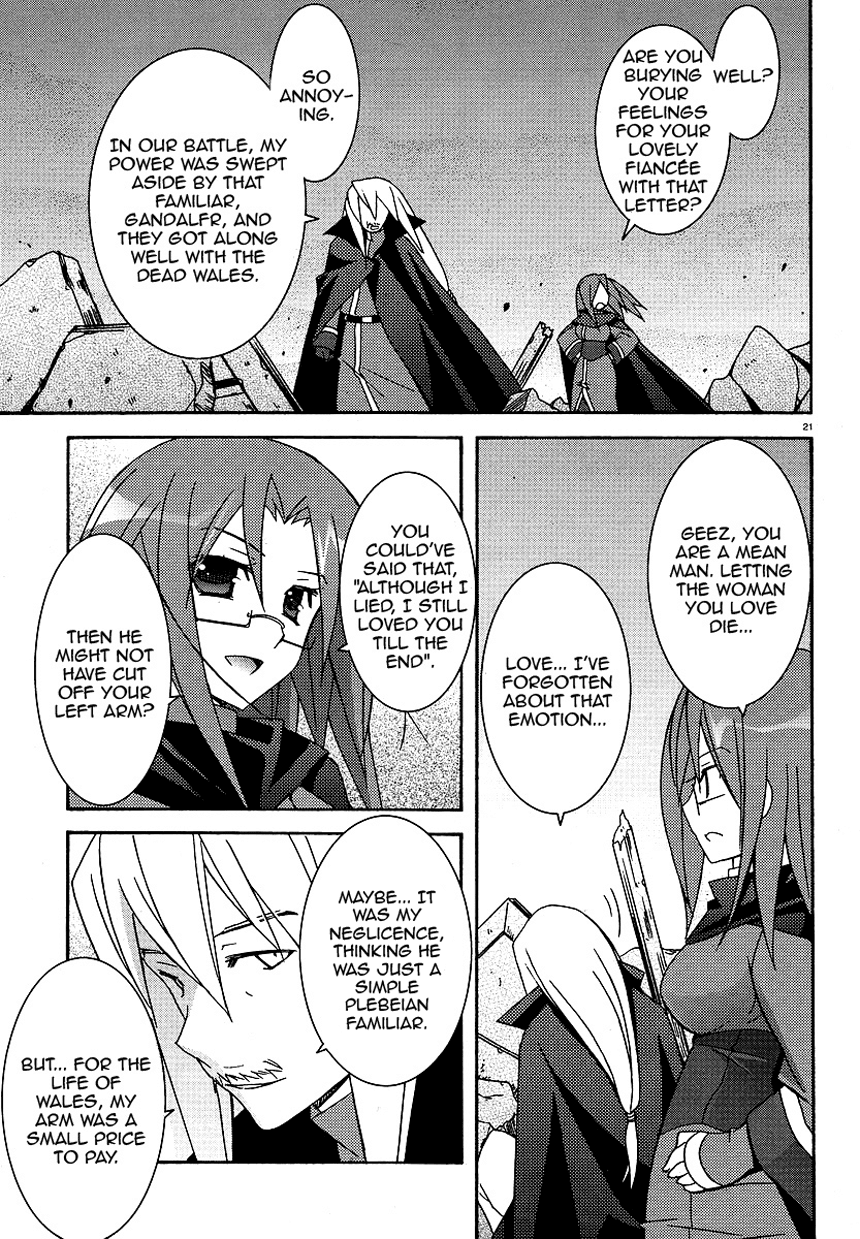 Zero no Tsukaima Chapter 24 page 21 - Chapter 24: Successor of Zero