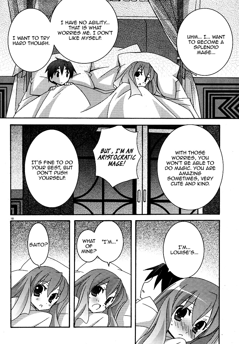 Zero no Tsukaima Chapter 25 page 21 - Chapter 25: Lovestruck Louise