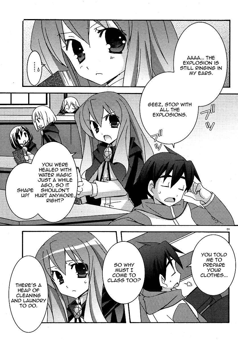 Zero no Tsukaima Chapter 25 page 4 - Chapter 25: Lovestruck Louise