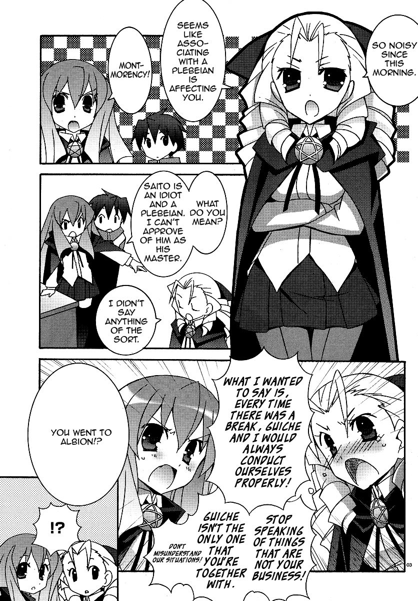 Zero no Tsukaima Chapter 25 page 6 - Chapter 25: Lovestruck Louise