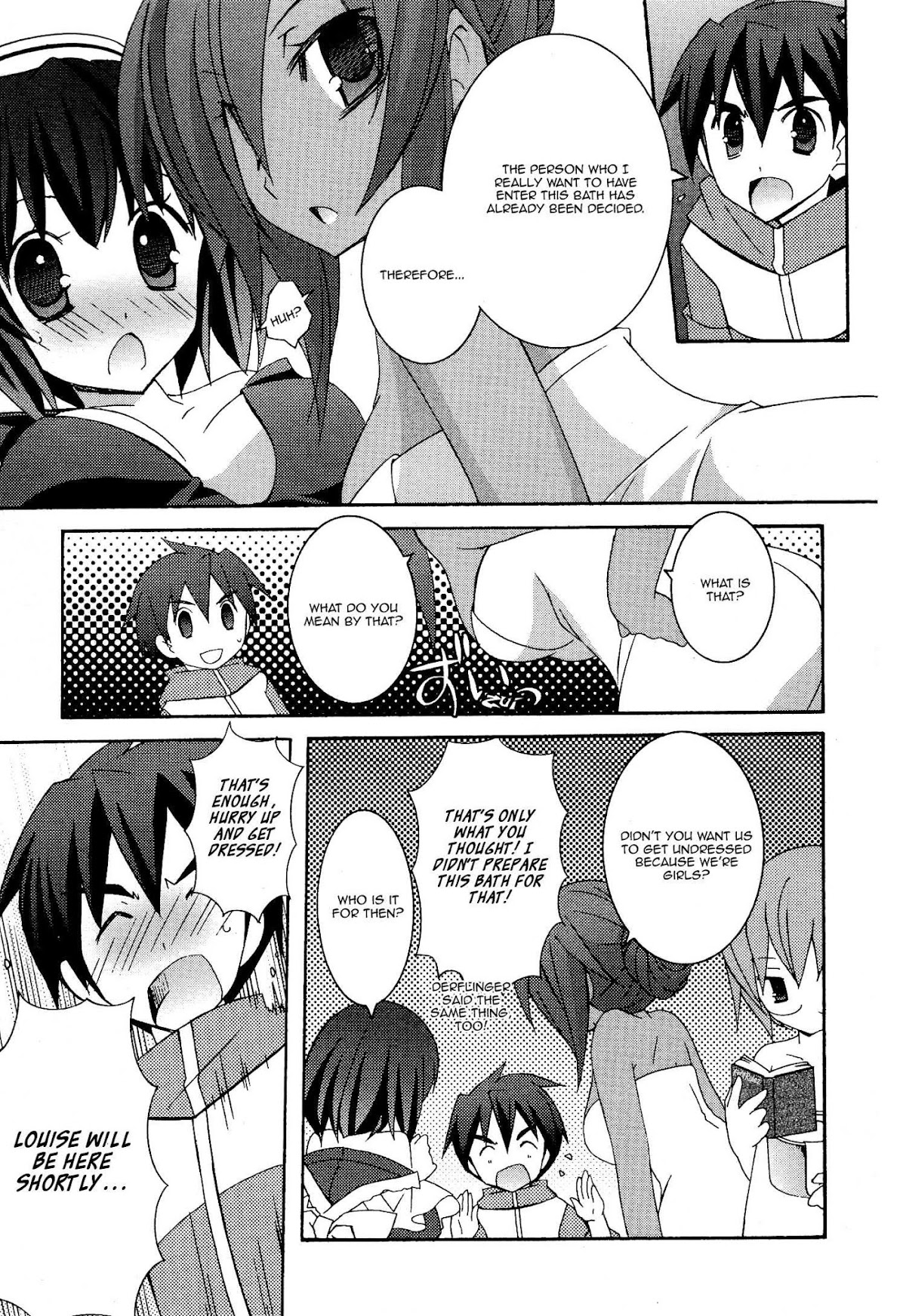 Zero no Tsukaima Chapter 26 page 11 - Chapter 26: The Founder's Prayer Book