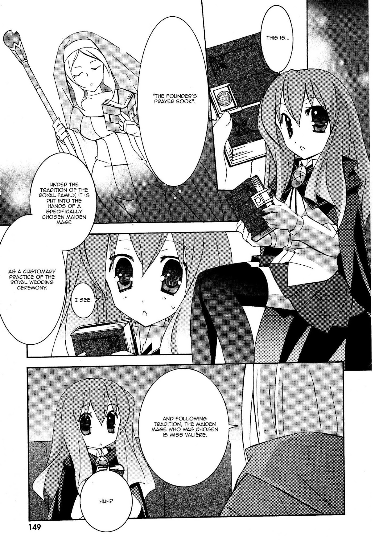 Zero no Tsukaima Chapter 26 page 19 - Chapter 26: The Founder's Prayer Book