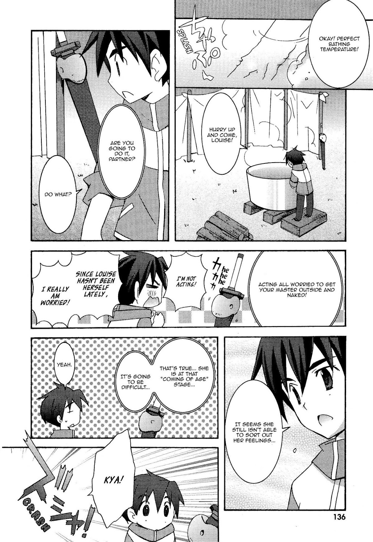 Zero no Tsukaima Chapter 26 page 6 - Chapter 26: The Founder's Prayer Book