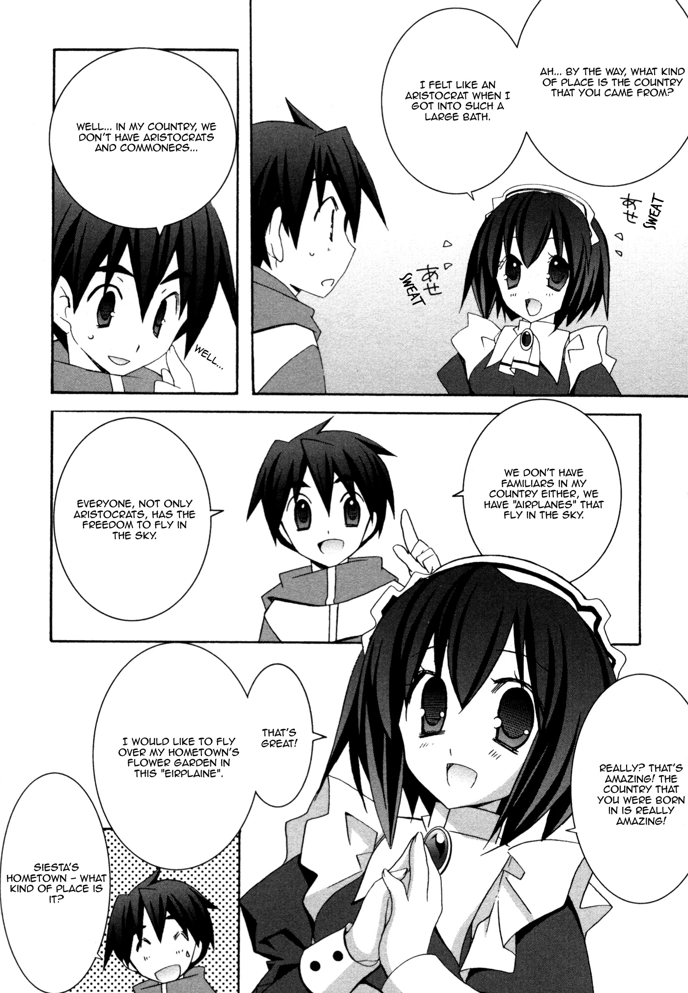 Zero no Tsukaima Chapter 27 page 12 - Chapter 27: Love Triangle