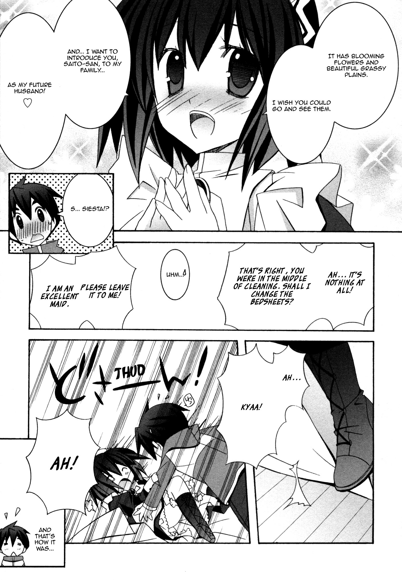 Zero no Tsukaima Chapter 27 page 13 - Chapter 27: Love Triangle