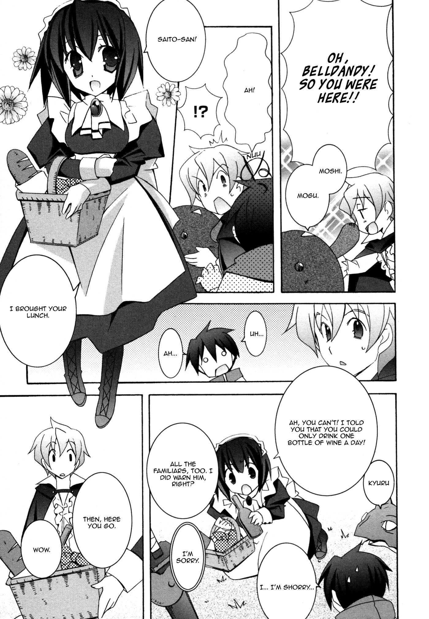 Zero no Tsukaima Chapter 27 page 19 - Chapter 27: Love Triangle