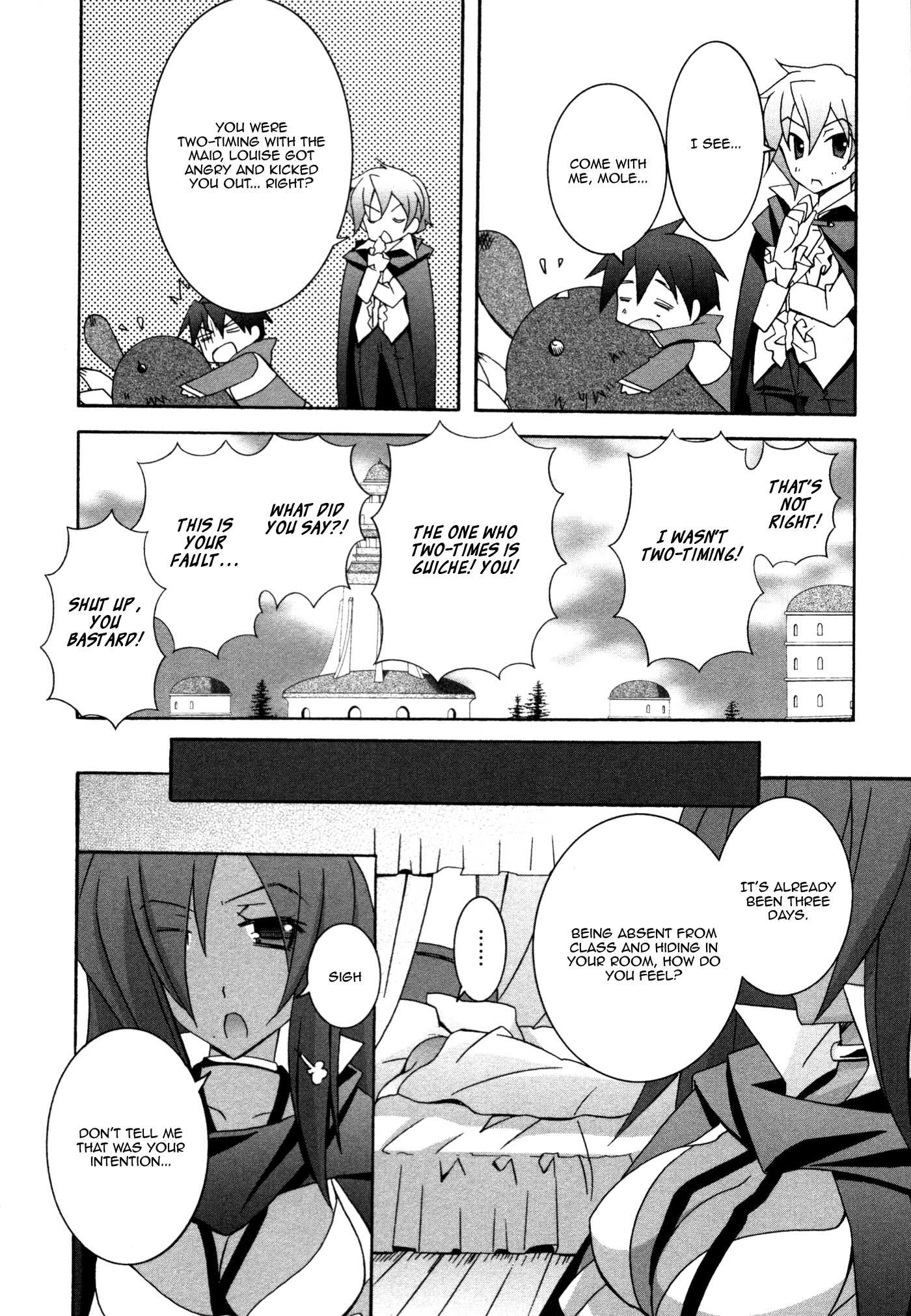 Zero no Tsukaima Chapter 27 page 20 - Chapter 27: Love Triangle